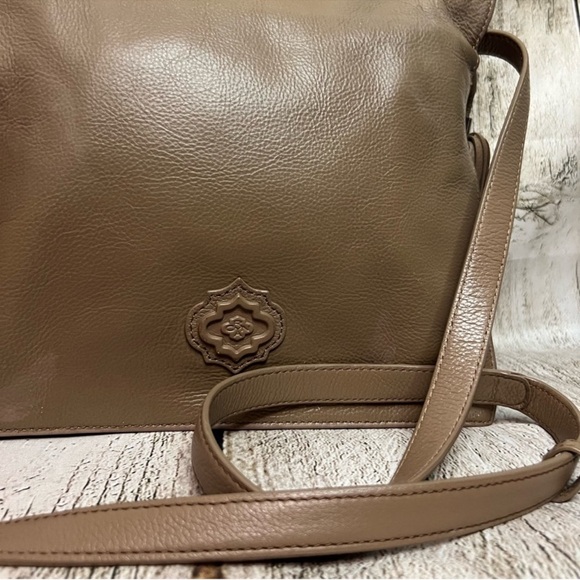 orYANY - Tan with green and dark red crossbody - Picture 4 of 12